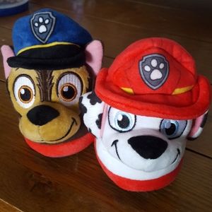 Paw Patrol plushie slippers
